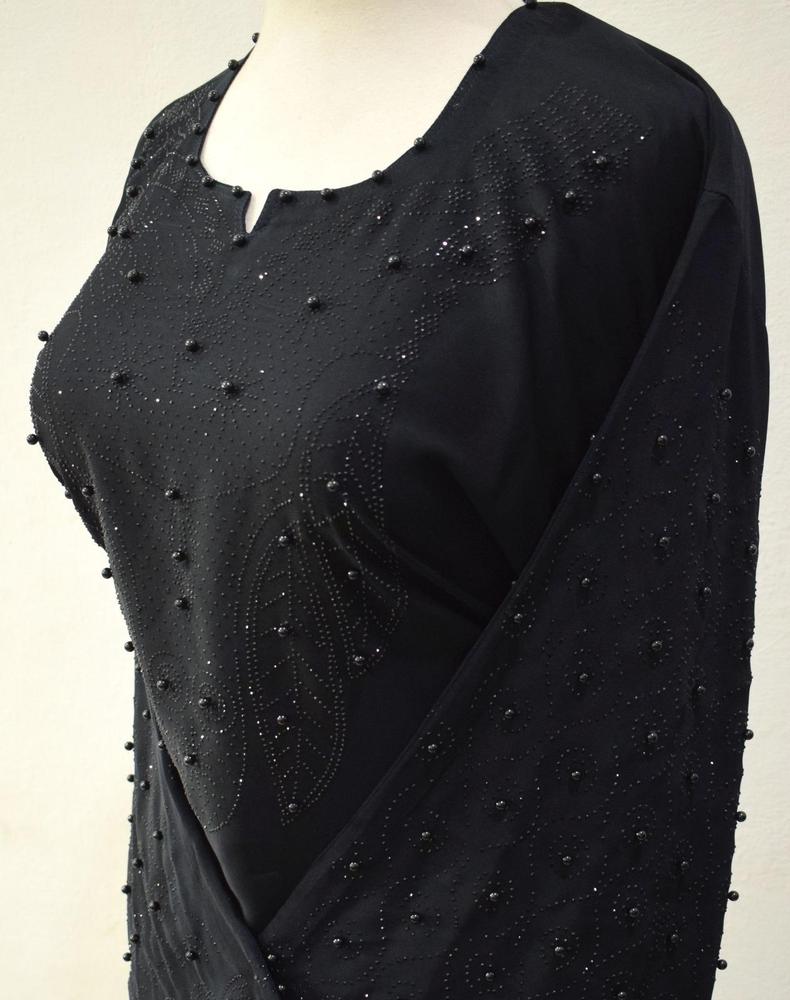 Women embroidered luxury abaya