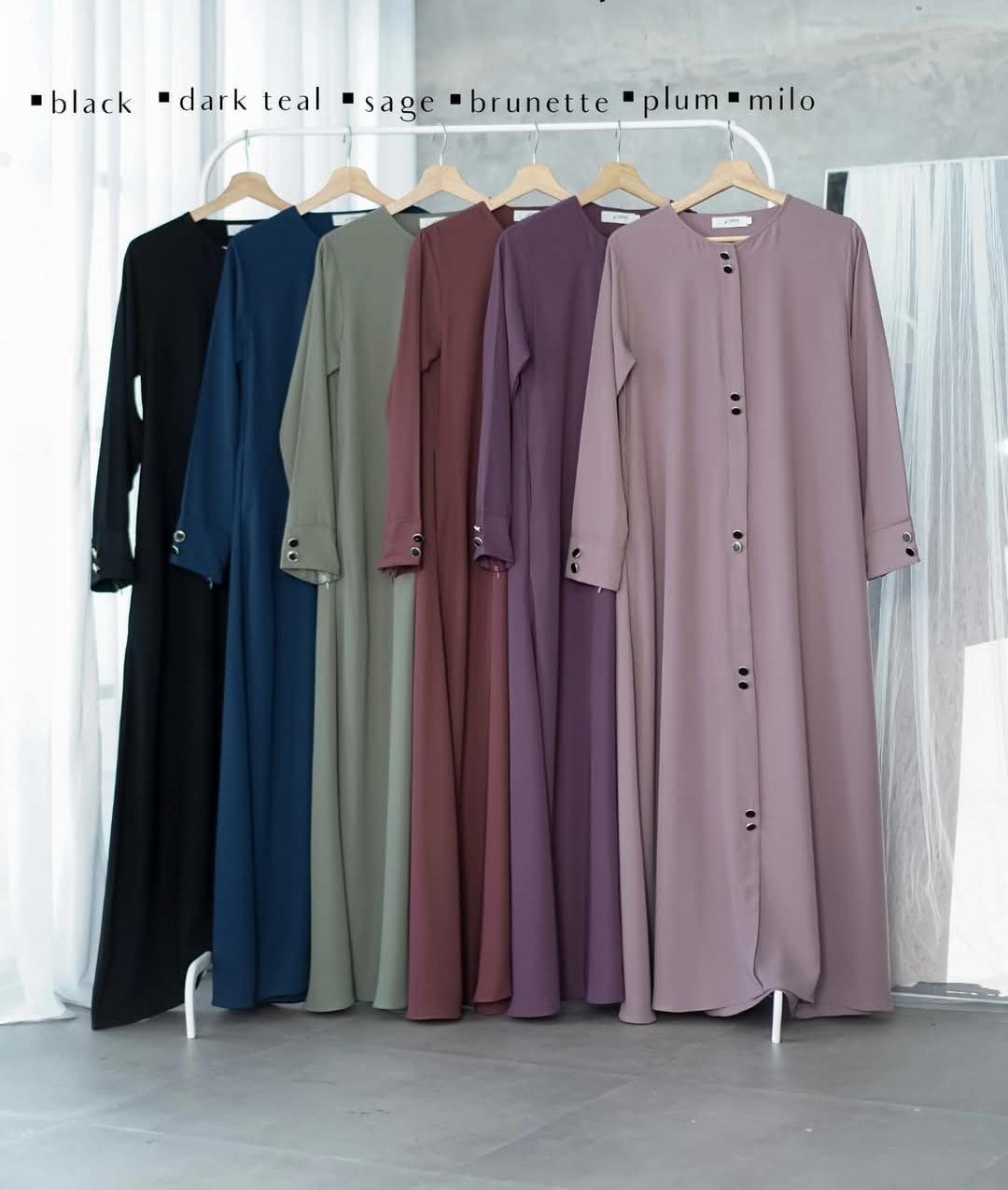 Stylish georgette full abaya with stoller