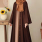 Stylish georgette classic abaya with inner