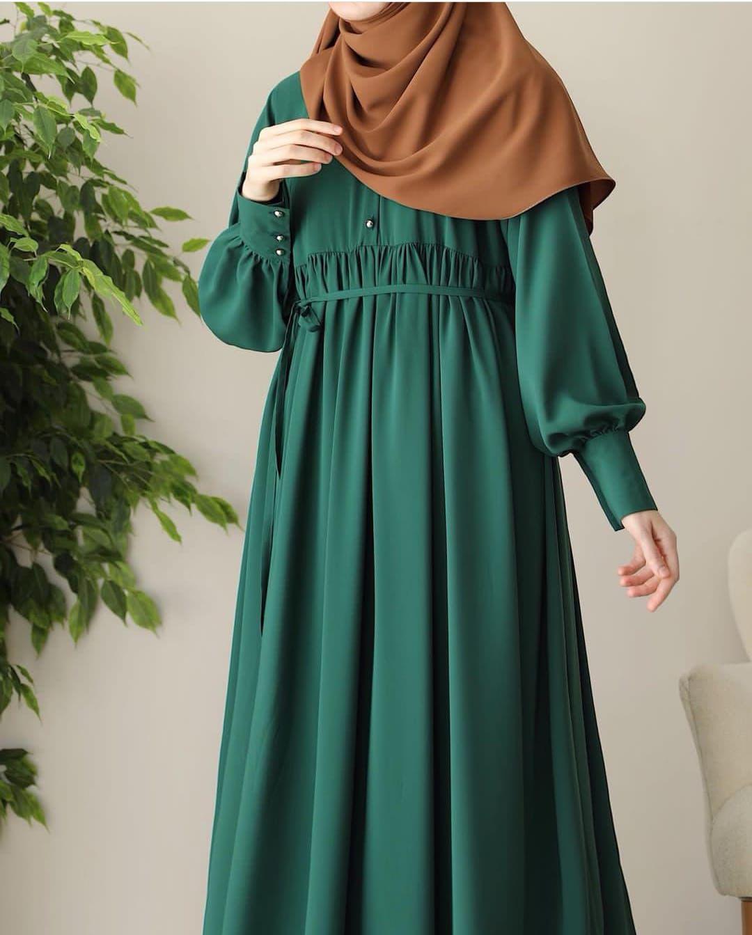 Stylish abaya georgette classic with stoller