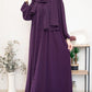 Stylish georgette abaya with stoller