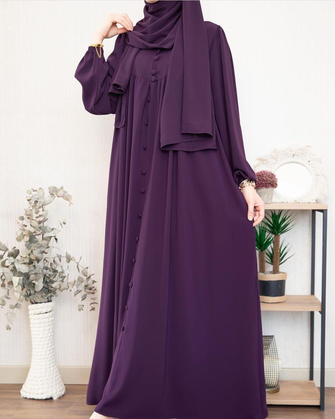 Stylish georgette abaya with stoller