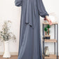 Stylish georgette abaya with stoller