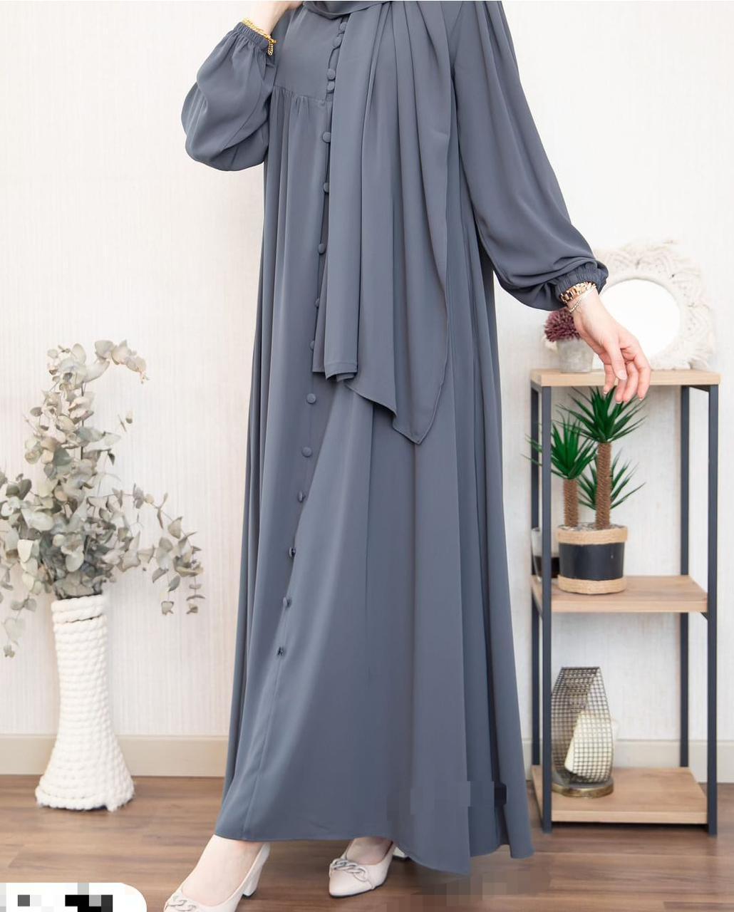 Stylish georgette abaya with stoller