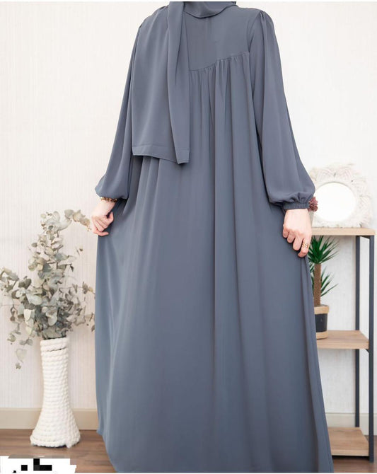 Stylish georgette abaya with stoller