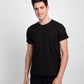 T-shirt stitched round neck